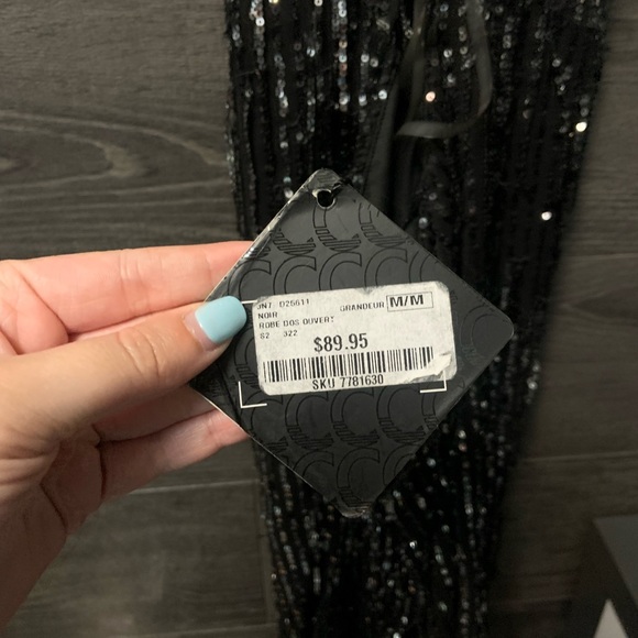 Black sparkly New Years dress - Picture 2 of 2